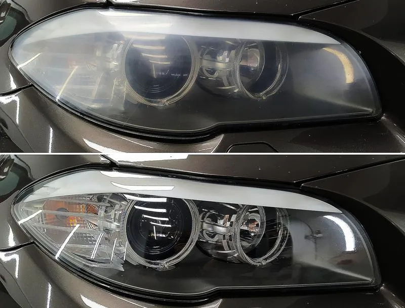 Polerowanie lamp samochodowych