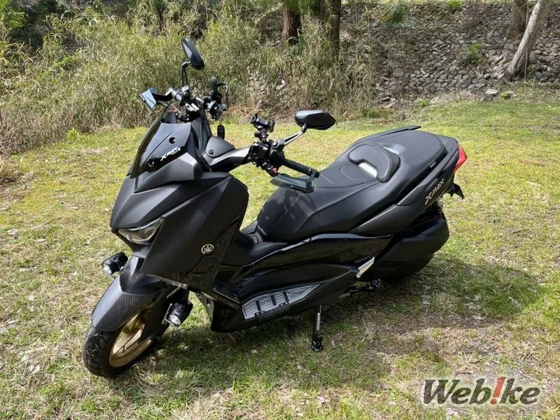 Przebiegi Yamaha X-Max